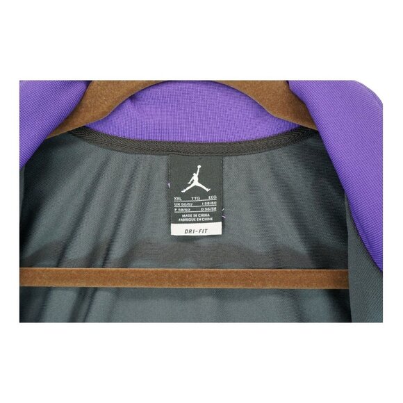 NIKE JUMPMAN Black/Purple Chris Paul CP3 Full Zip Long‎ Sleeve Track Jacket XXL - Picture 5 of 9